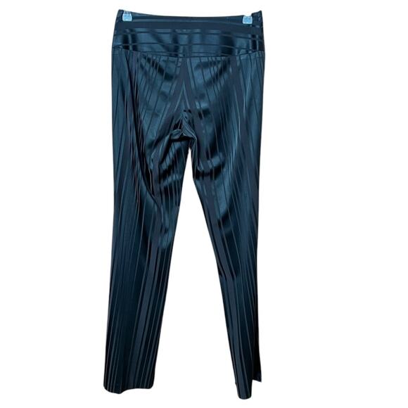 CACHE Pants Stripped Silky in Black Fabric From France Size Small Made in USA - Picture 7 of 9